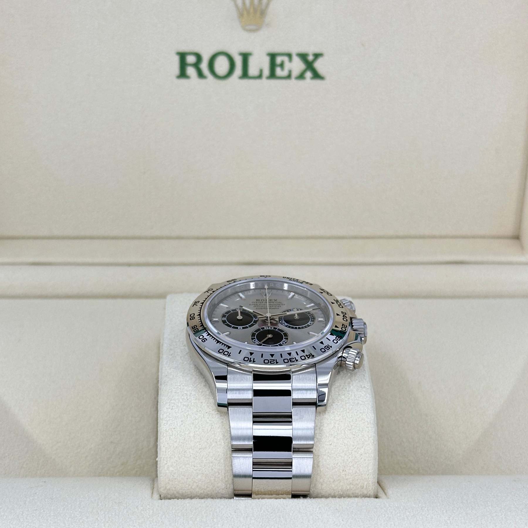 Rolex Cosmograph Daytona 40mm, 18k White Gold, Ref# 126509-0003