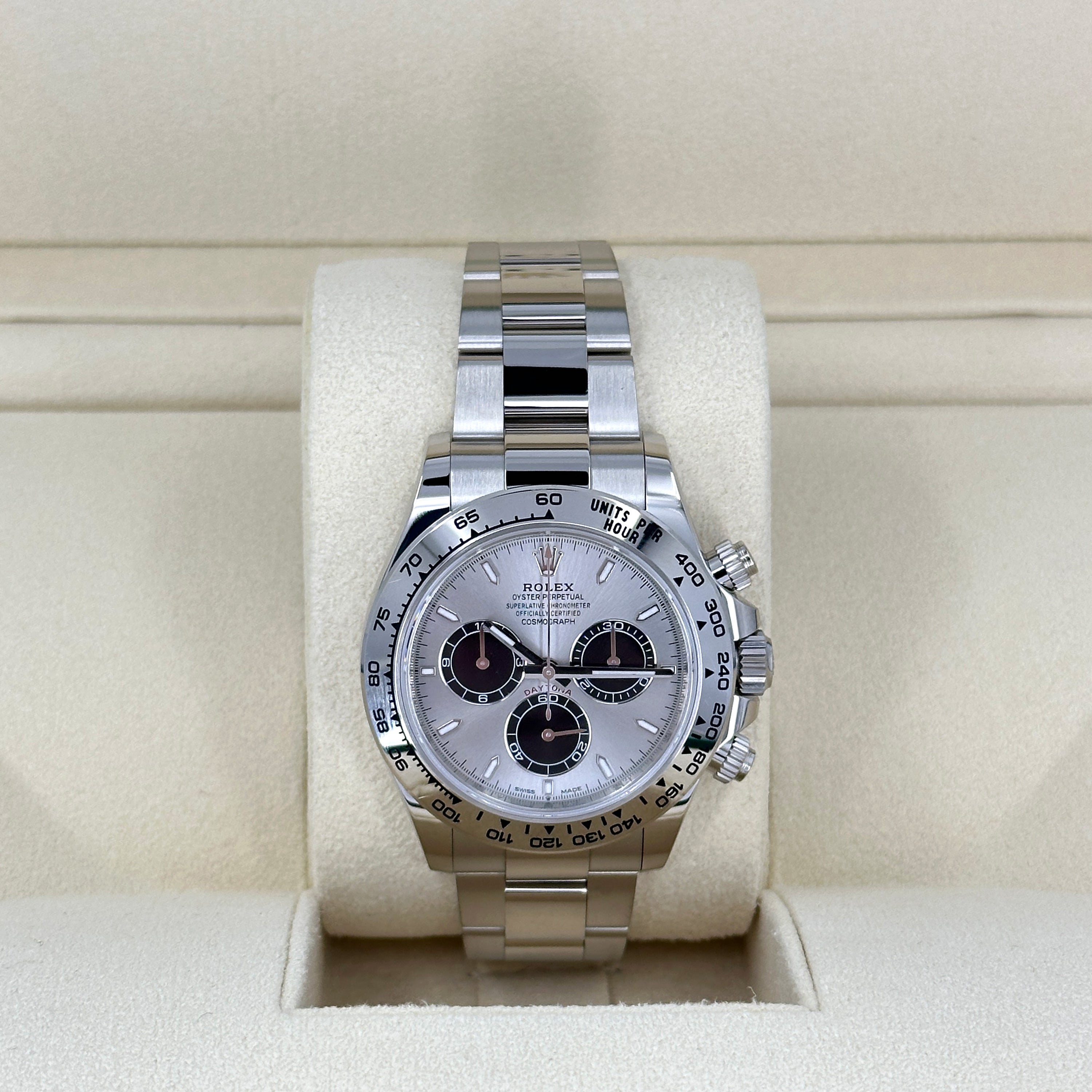 Rolex Cosmograph Daytona 40mm, 18k White Gold, Ref# 126509-0003