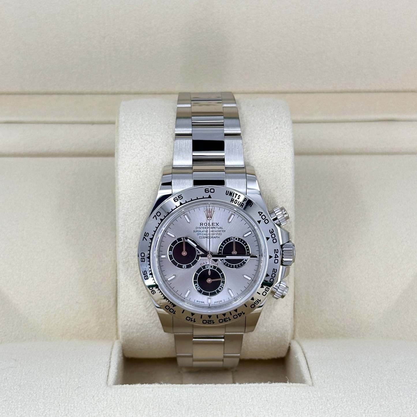 Rolex Cosmograph Daytona 40mm, 18k White Gold, Ref# 126509-0003