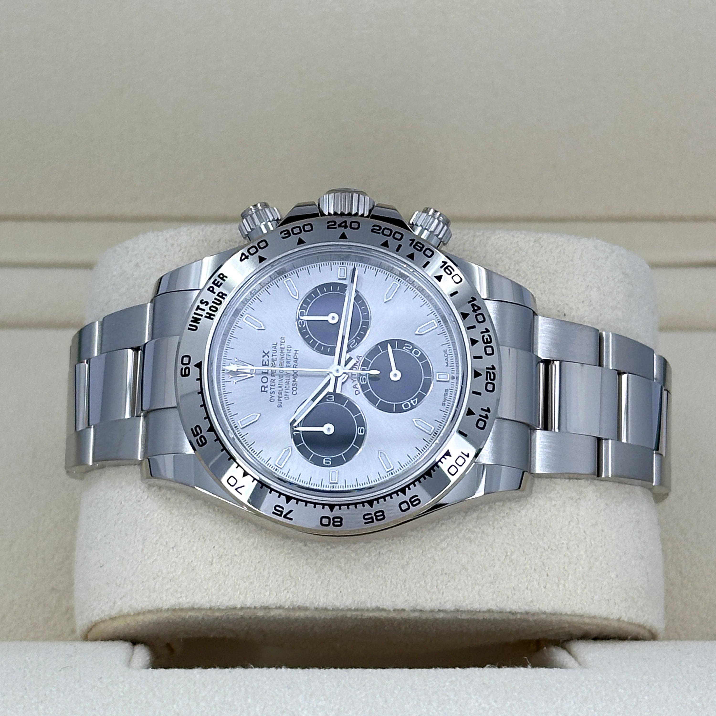 Rolex Cosmograph Daytona 40mm, 18k White Gold, Ref# 126509-0003