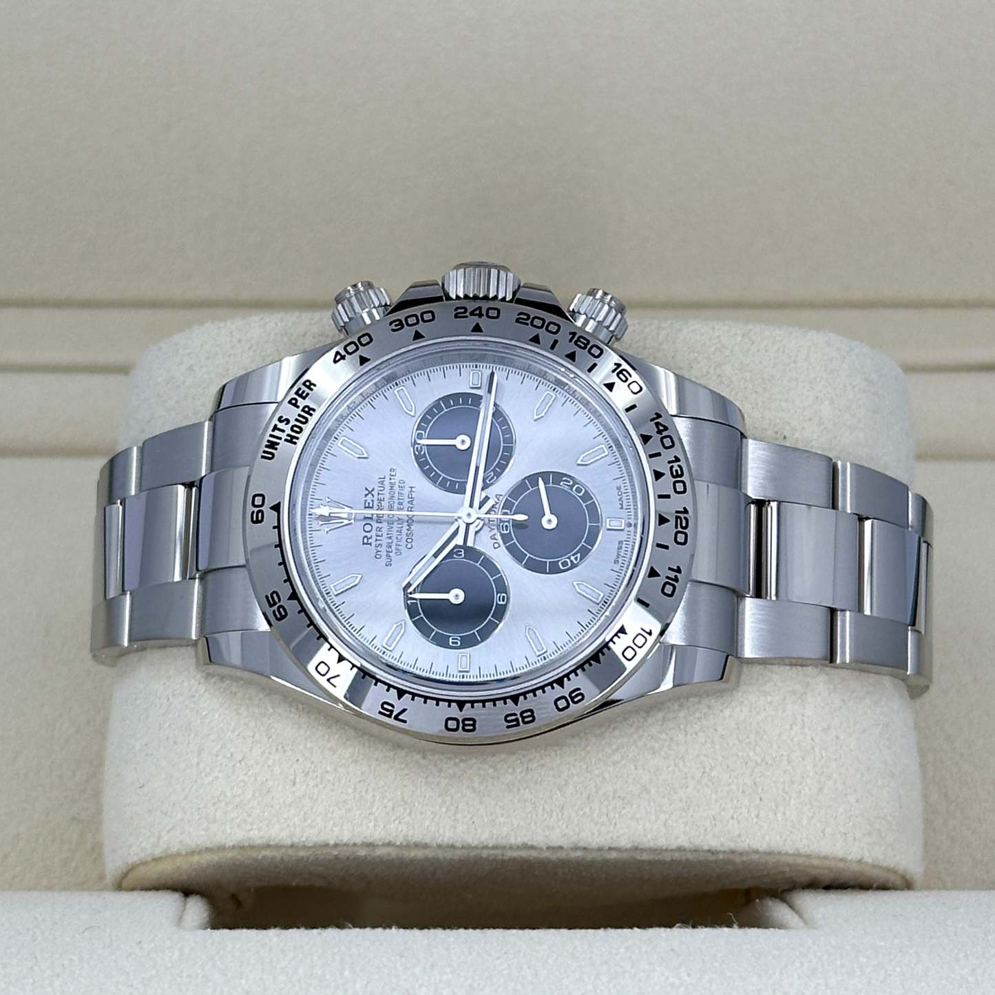 Rolex Cosmograph Daytona 40mm, 18k White Gold, Ref# 126509-0003