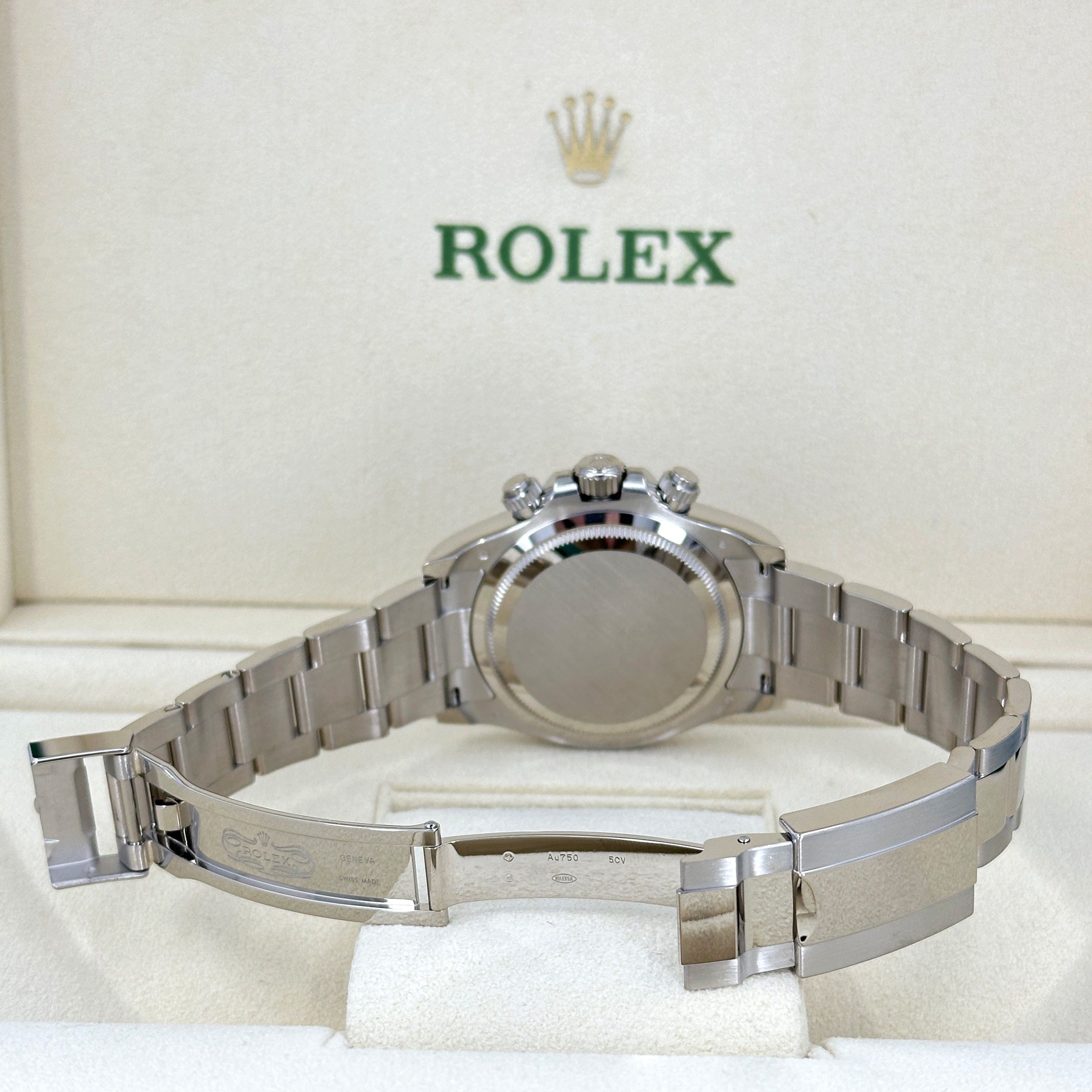 Rolex Cosmograph Daytona 40mm, 18k White Gold, Ref# 126509-0003