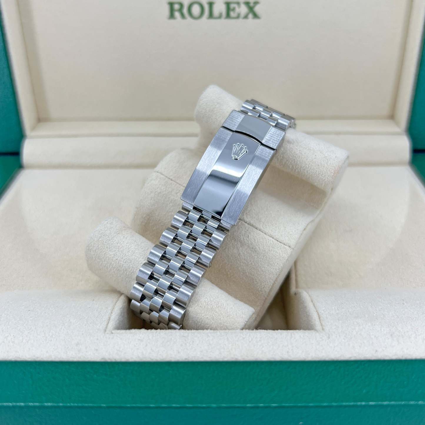 Rolex Datejust 41 Oystersteel and 18K White Gold 41 mm White Dial,  Ref# 126334-0010