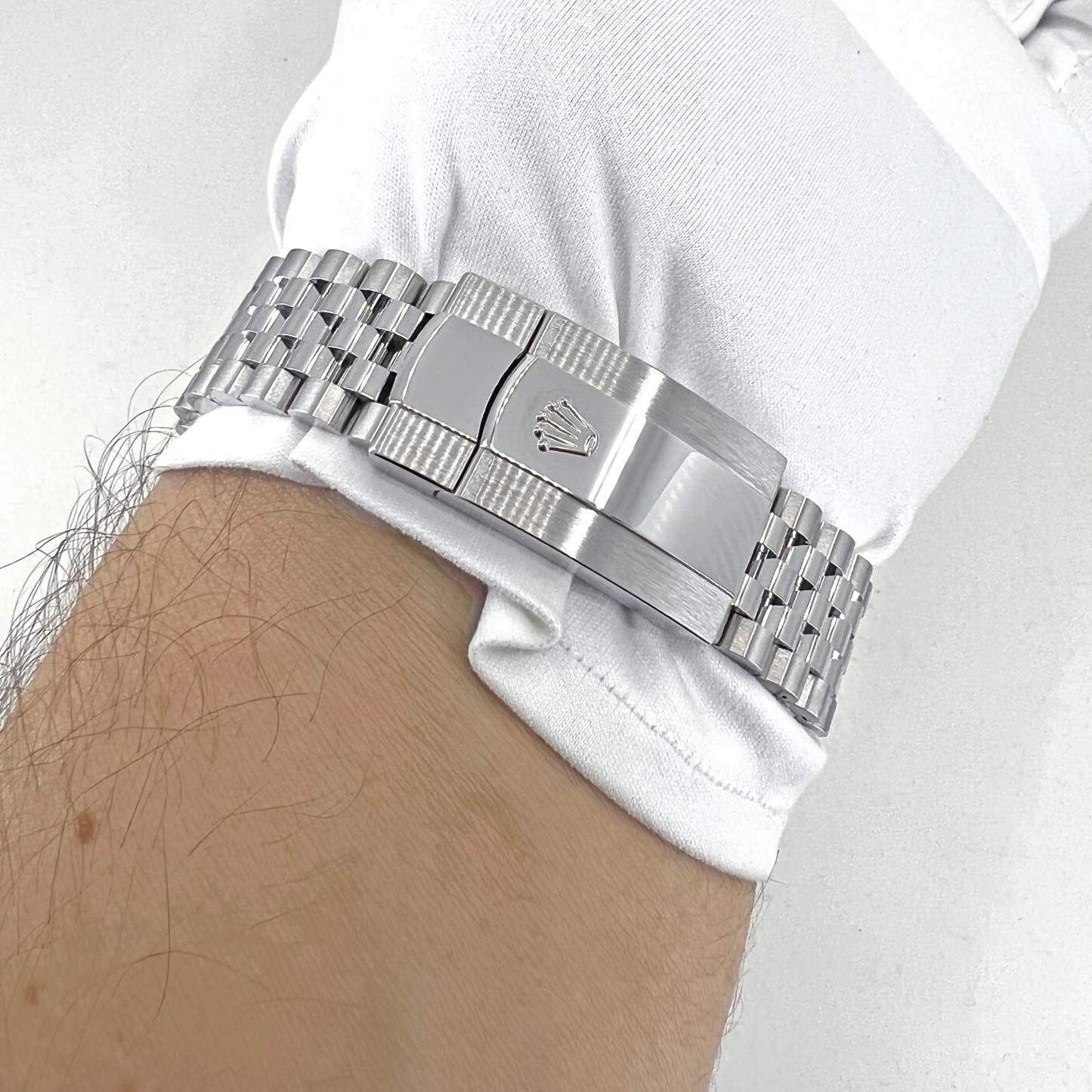 Rolex Datejust 41 Oystersteel and 18K White Gold 41 mm White Dial,  Ref# 126334-0010