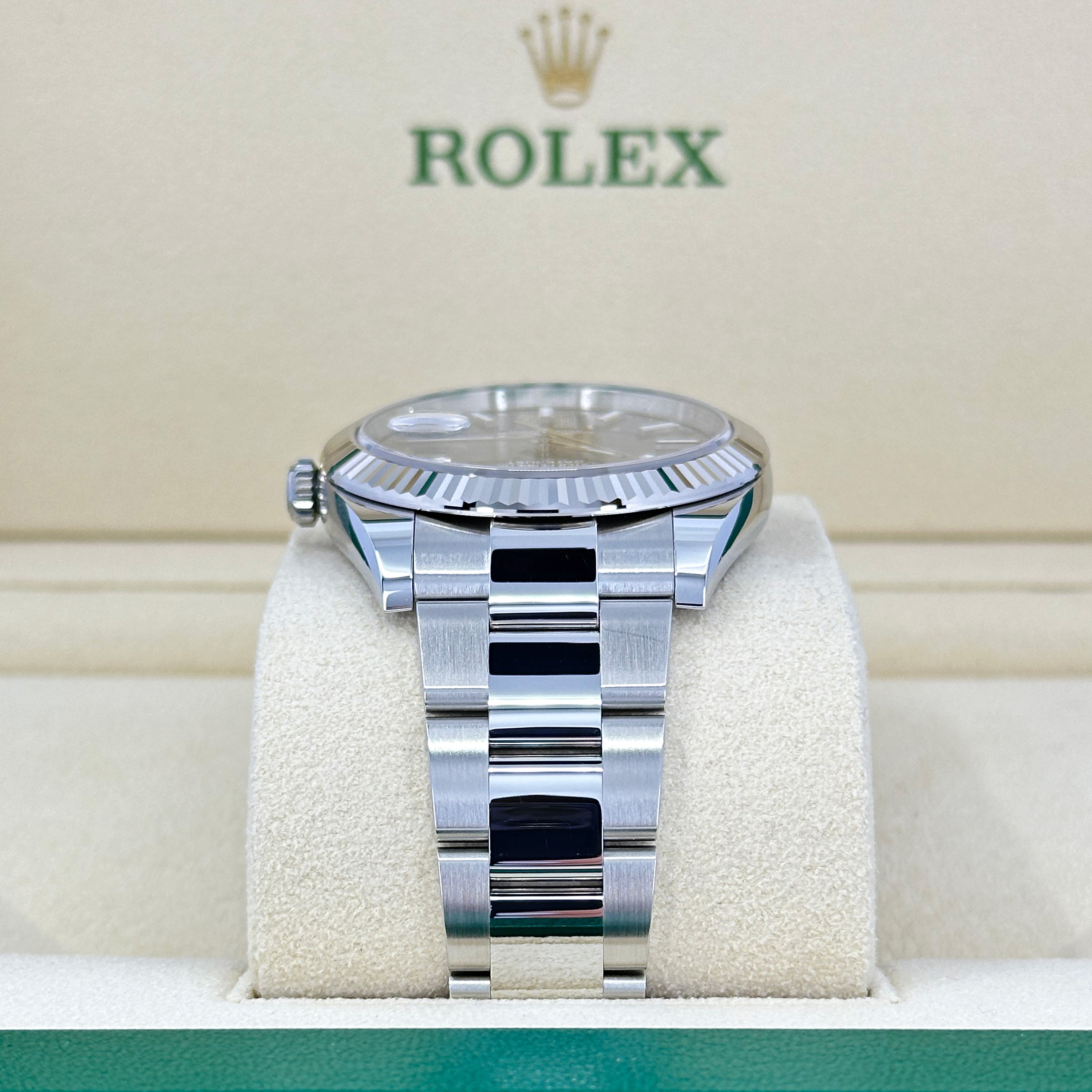 Rolex Datejust 41, Stainless Steel and 18k White Gold, 41mm, Ref# 126334-0013