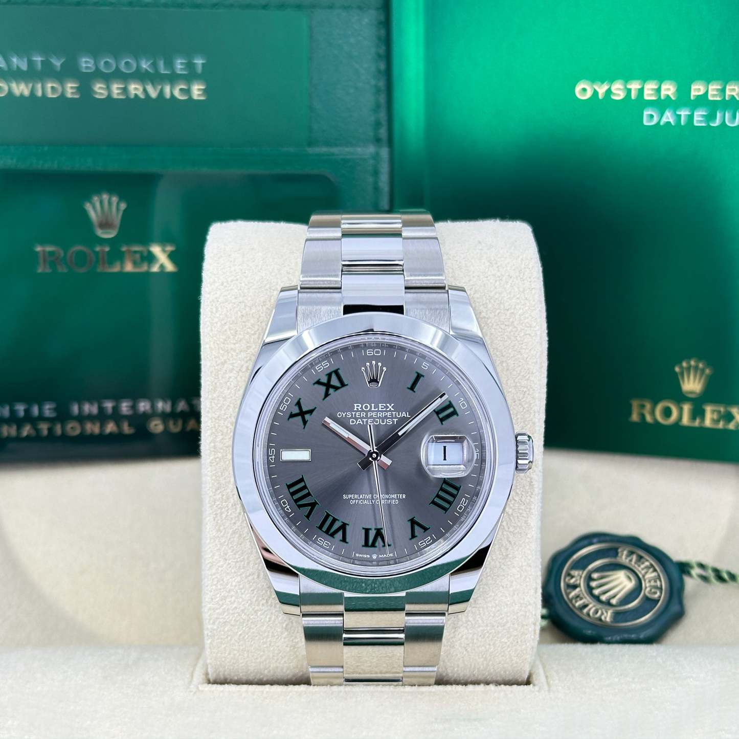 Rolex Datejust 41 Oystersteel Ref# 126300-0013