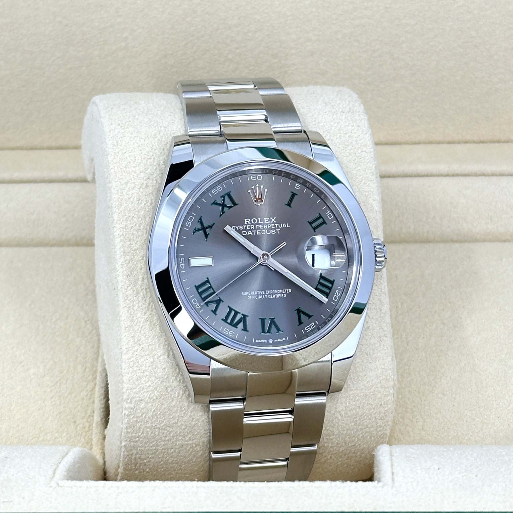Rolex Datejust 41 Oystersteel Ref# 126300-0013