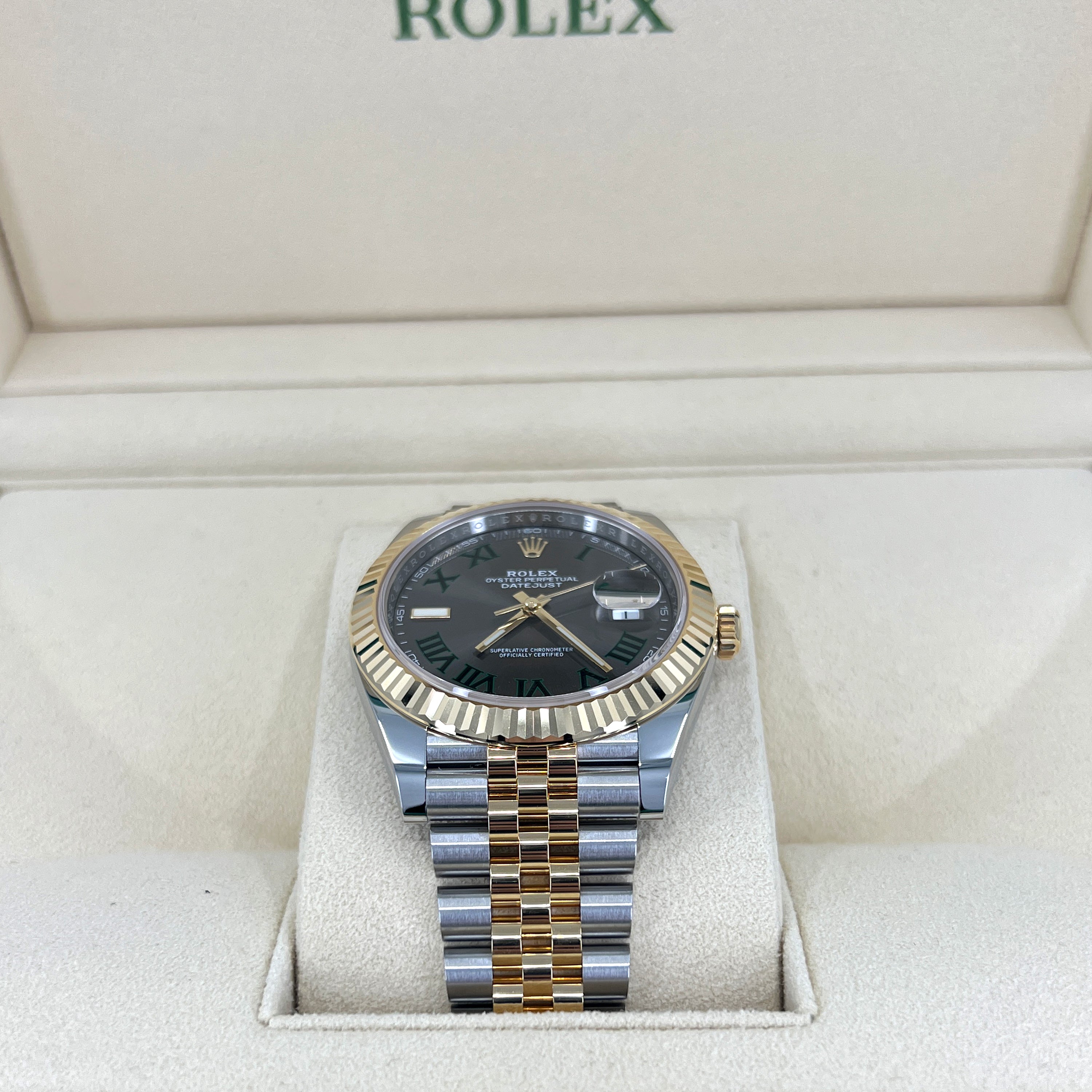 Rolex Datejust 41, 18k Yellow Gold and Stainless Steel, 41mm, Ref# 126333-0020