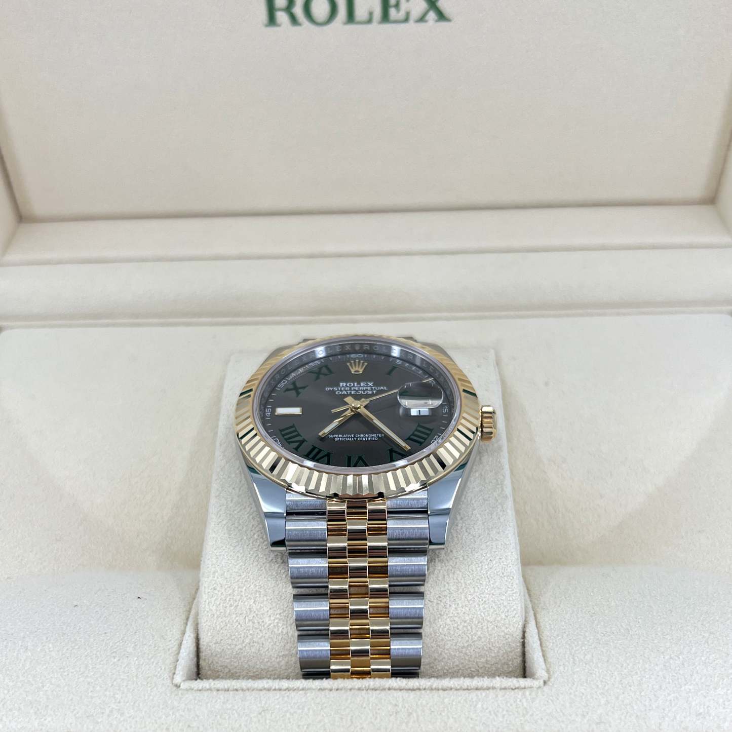 Rolex Datejust 41, 18k Yellow Gold and Stainless Steel, 41mm, Ref# 126333-0020