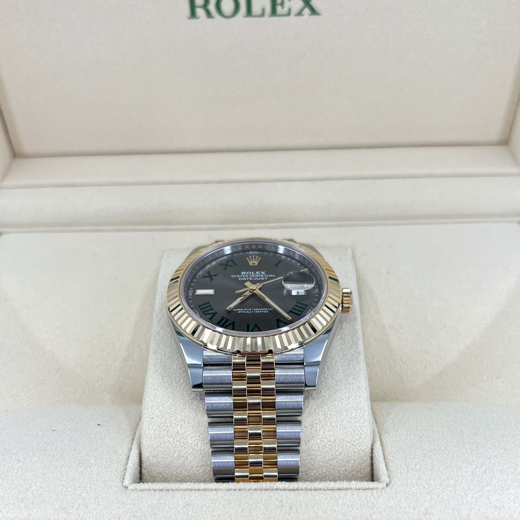 Rolex Datejust 41, 18k Yellow Gold and Stainless Steel, 41mm, Ref# 126333-0020