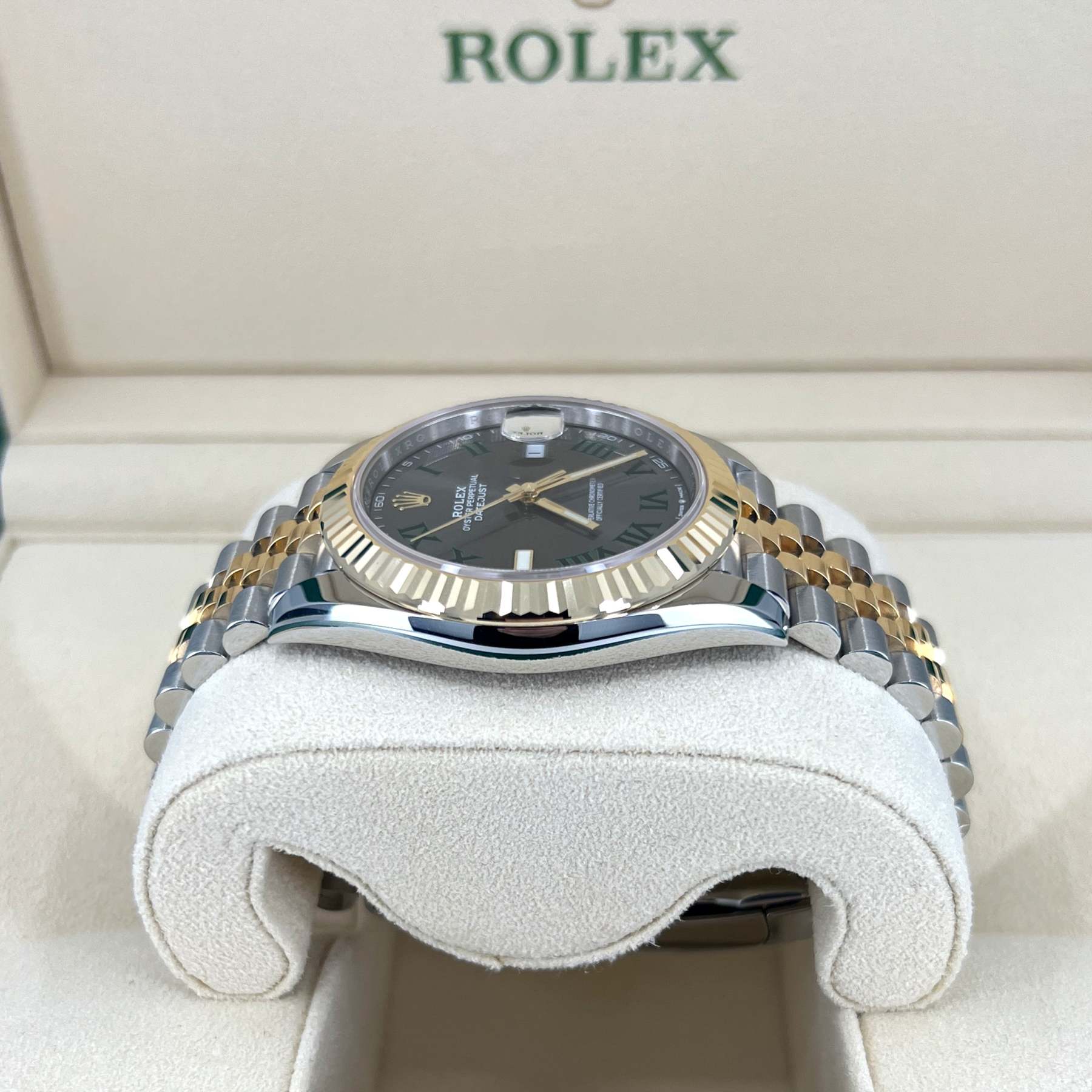 Rolex Datejust 41, 18k Yellow Gold and Stainless Steel, 41mm, Ref# 126333-0020