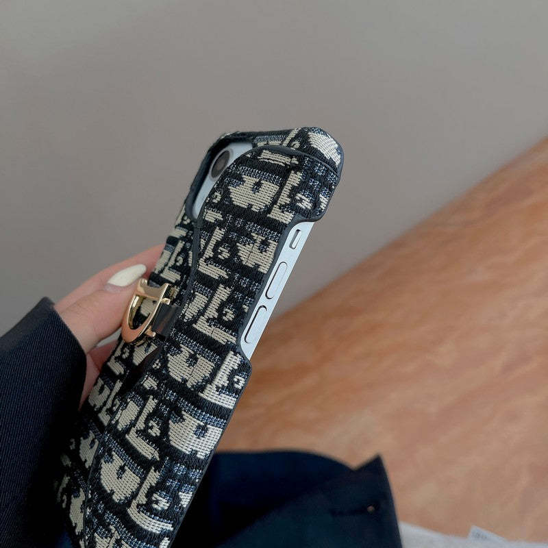 cd-black-grey-fabric-iphone-case-7460