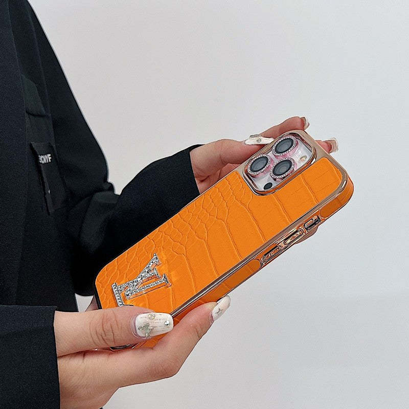 lou-diamond-logo-rose-gold-iphone-case-4992