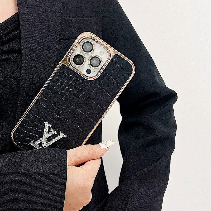 lou-diamond-logo-rose-gold-iphone-case-4992