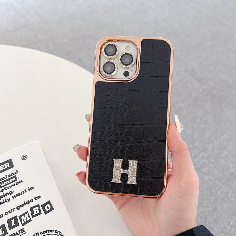 herm-diamond-logo-rose-gold-iphone-case-8971
