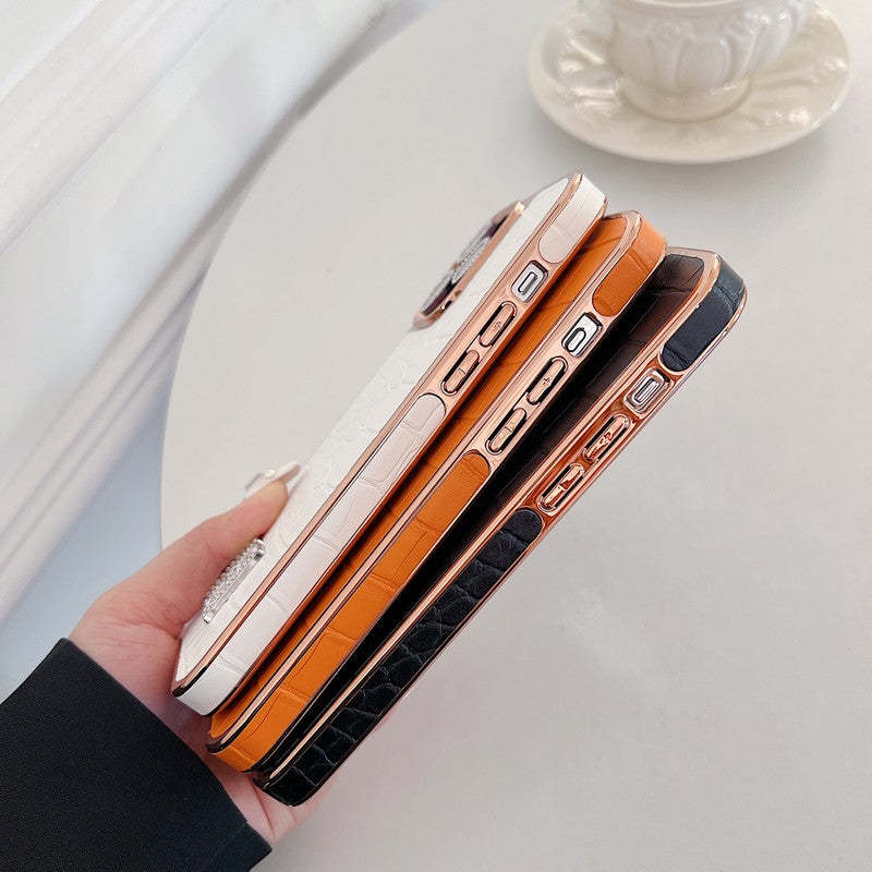 herm-diamond-logo-rose-gold-iphone-case-8971