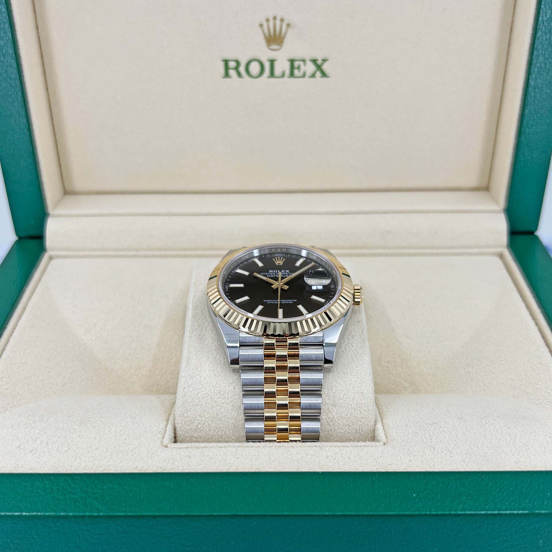 Rolex Datejust 41, 18k Yellow Gold and Stainless Steel, 41mm, Ref# 126333-0014
