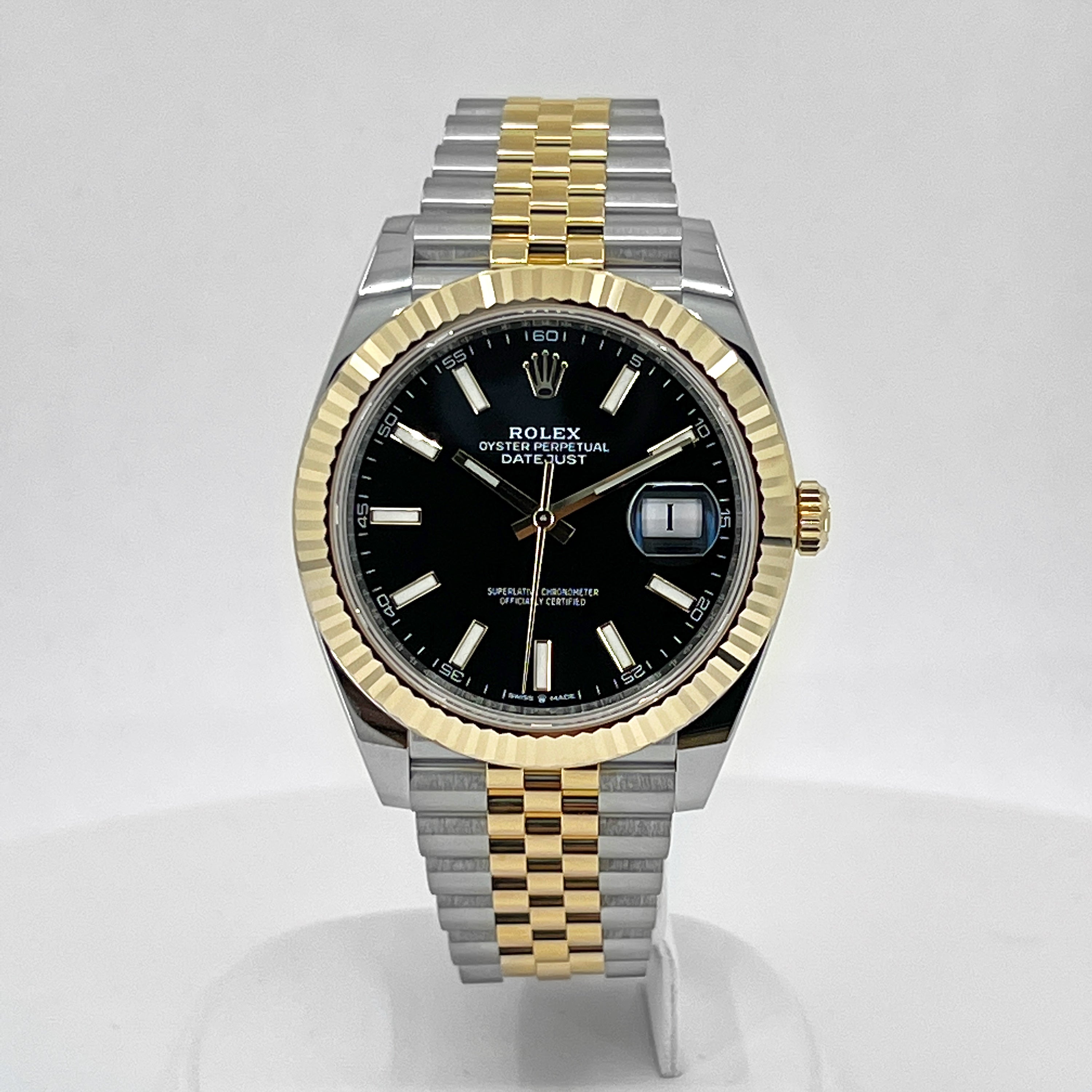 Rolex Datejust 41, 18k Yellow Gold and Stainless Steel, 41mm, Ref# 126333-0014