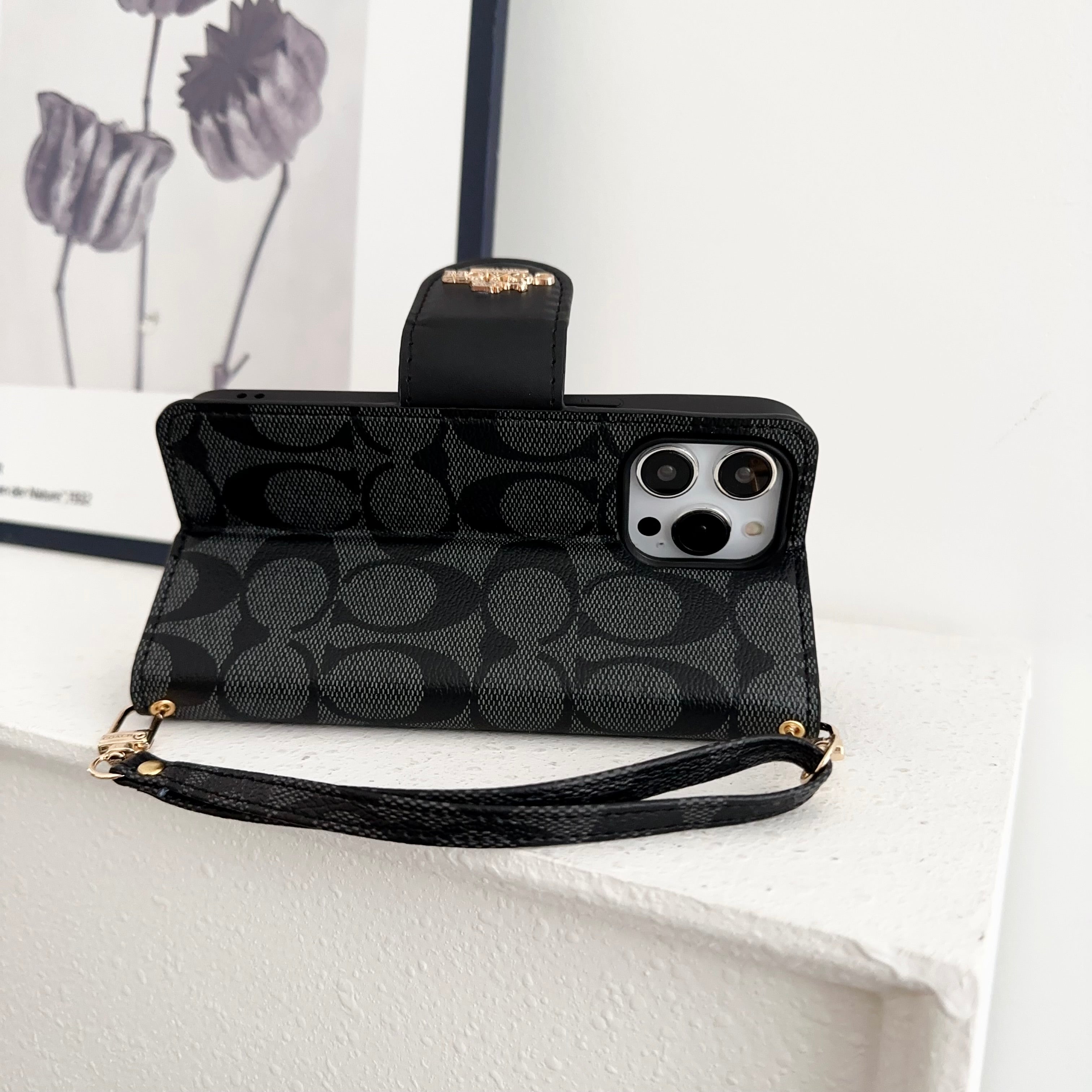 coach-iphone-case-leather-flip-case-with-card-holder-black-ptk241622-6971