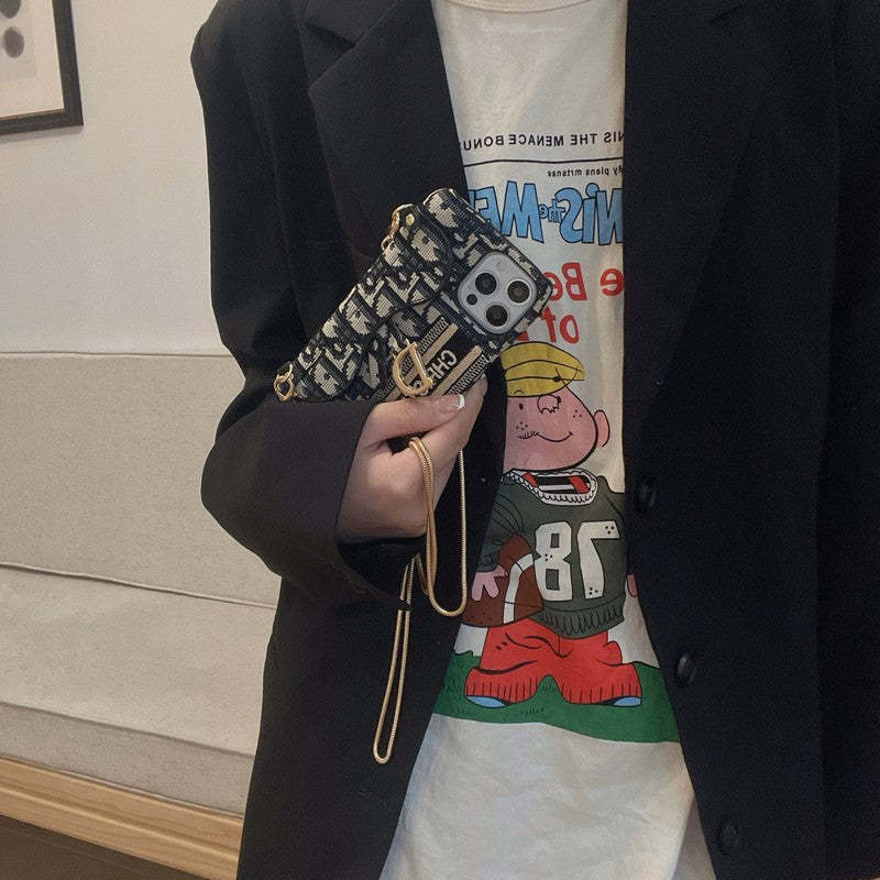 cd-black-grey-fabric-card-bag-crossbody-iphone-case-3938