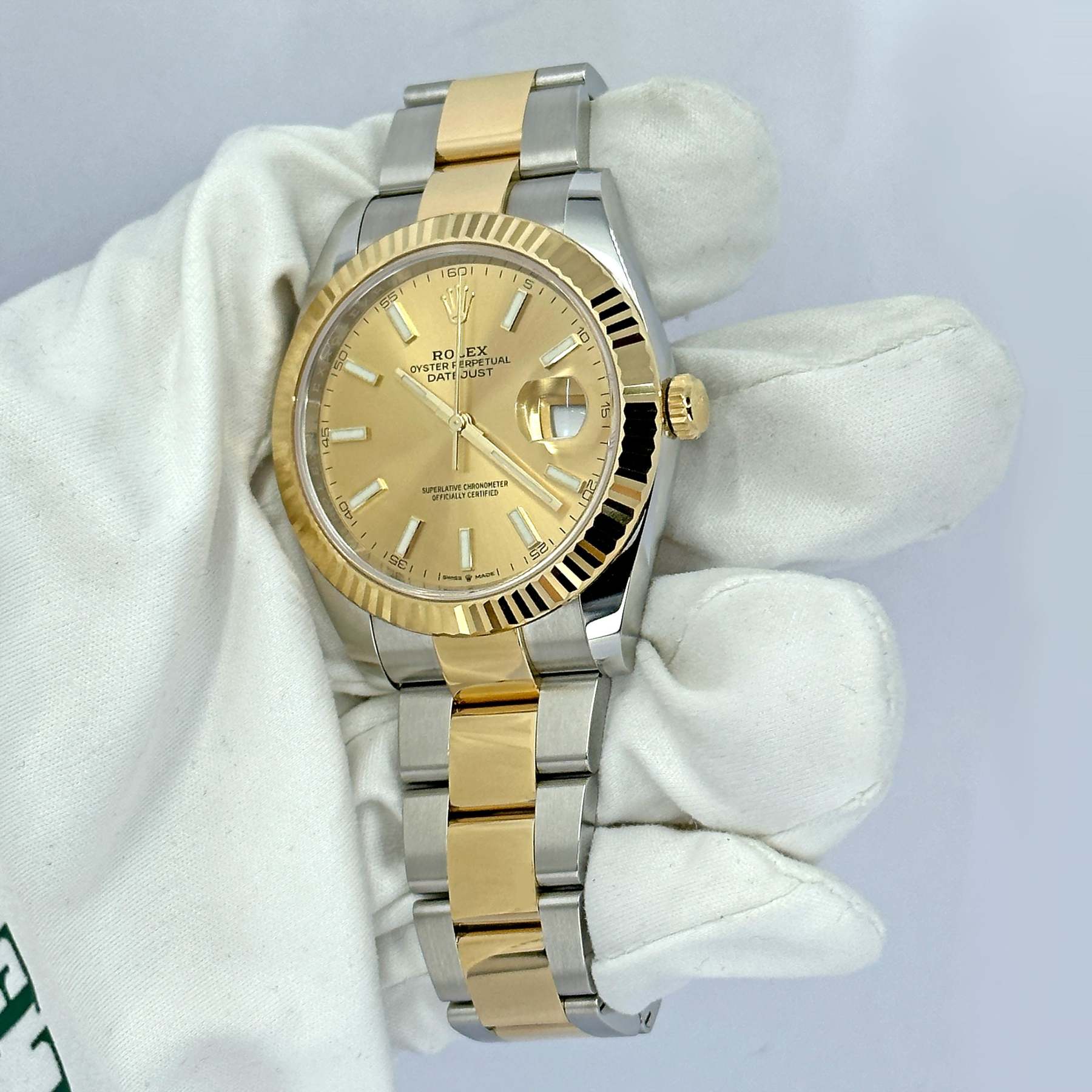 Rolex Datejust 41 Oystersteel and yellow gold Ref# 126333-0009