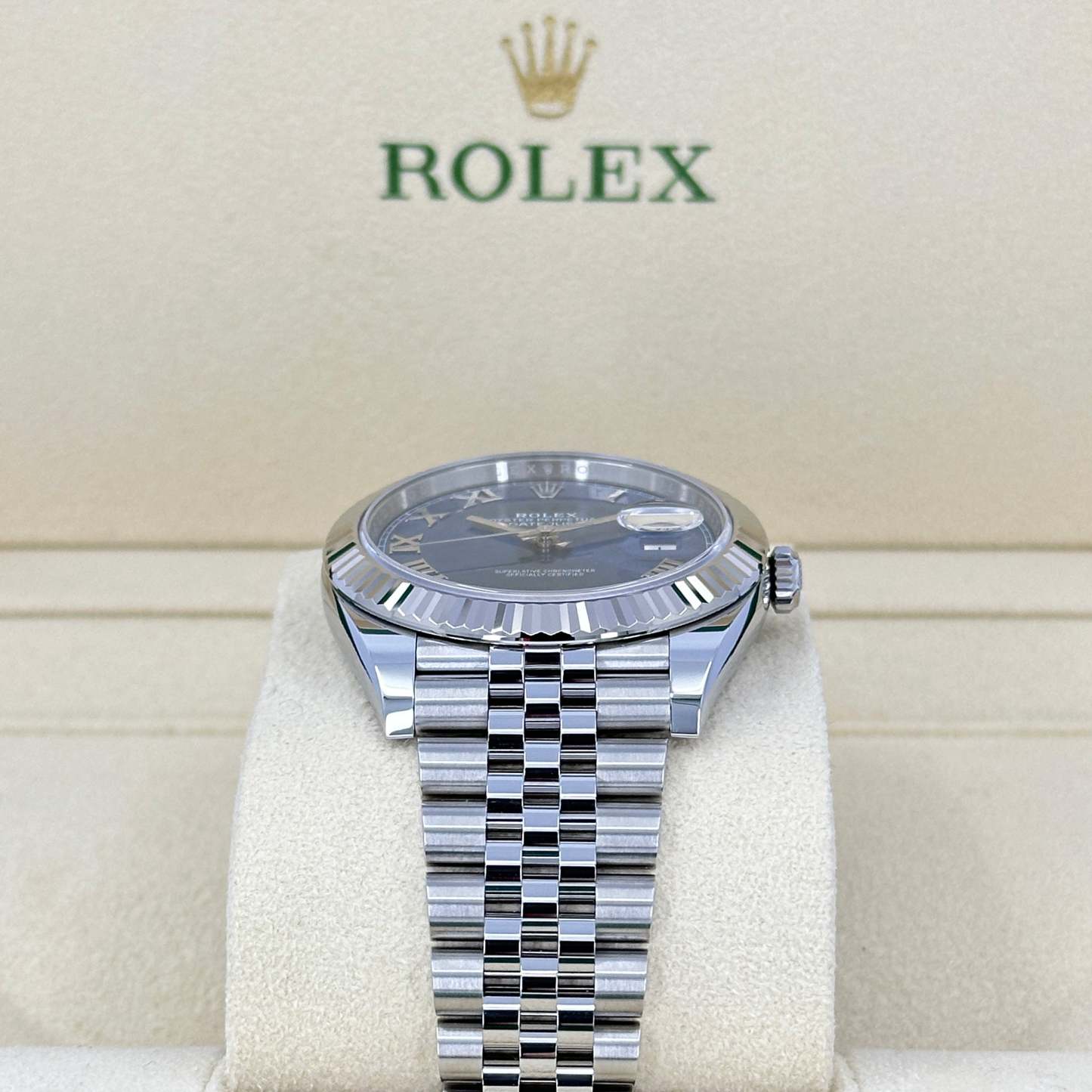 Rolex Datejust 41, Stainless Steel and 18k White Gold, 41mm, Ref# 126334-0026