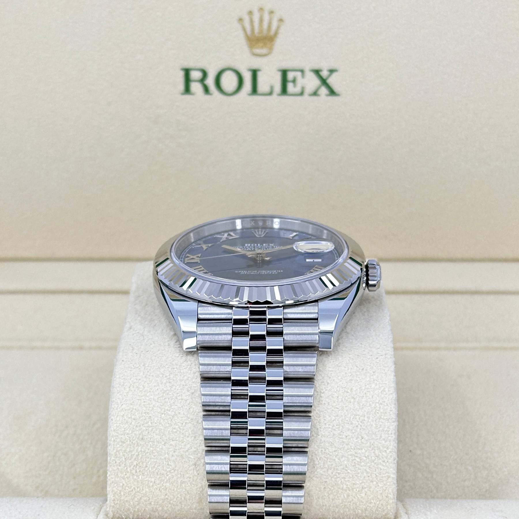 Rolex Datejust 41, Stainless Steel and 18k White Gold, 41mm, Ref# 126334-0026