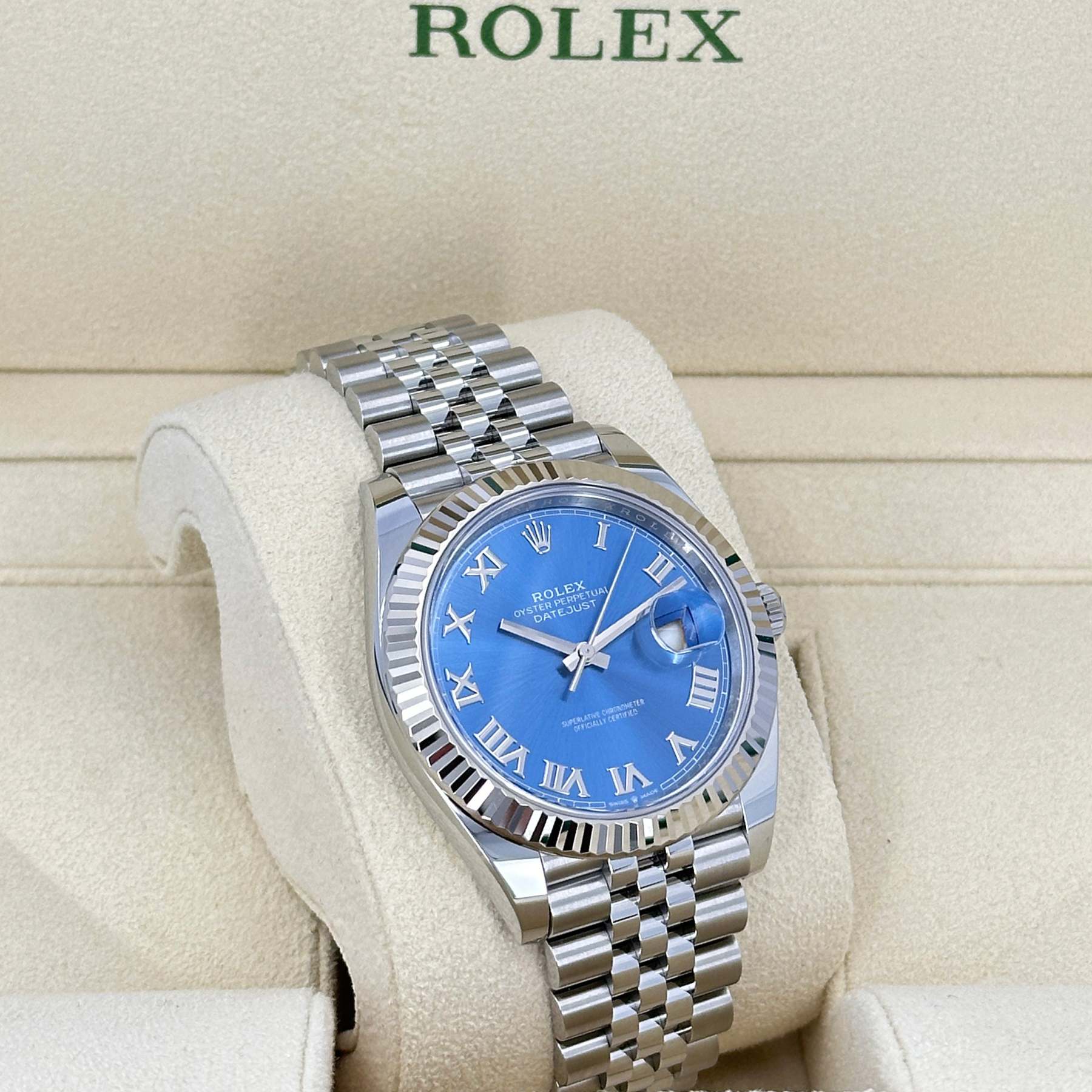 Rolex Datejust 41, Stainless Steel and 18k White Gold, 41mm, Ref# 126334-0026
