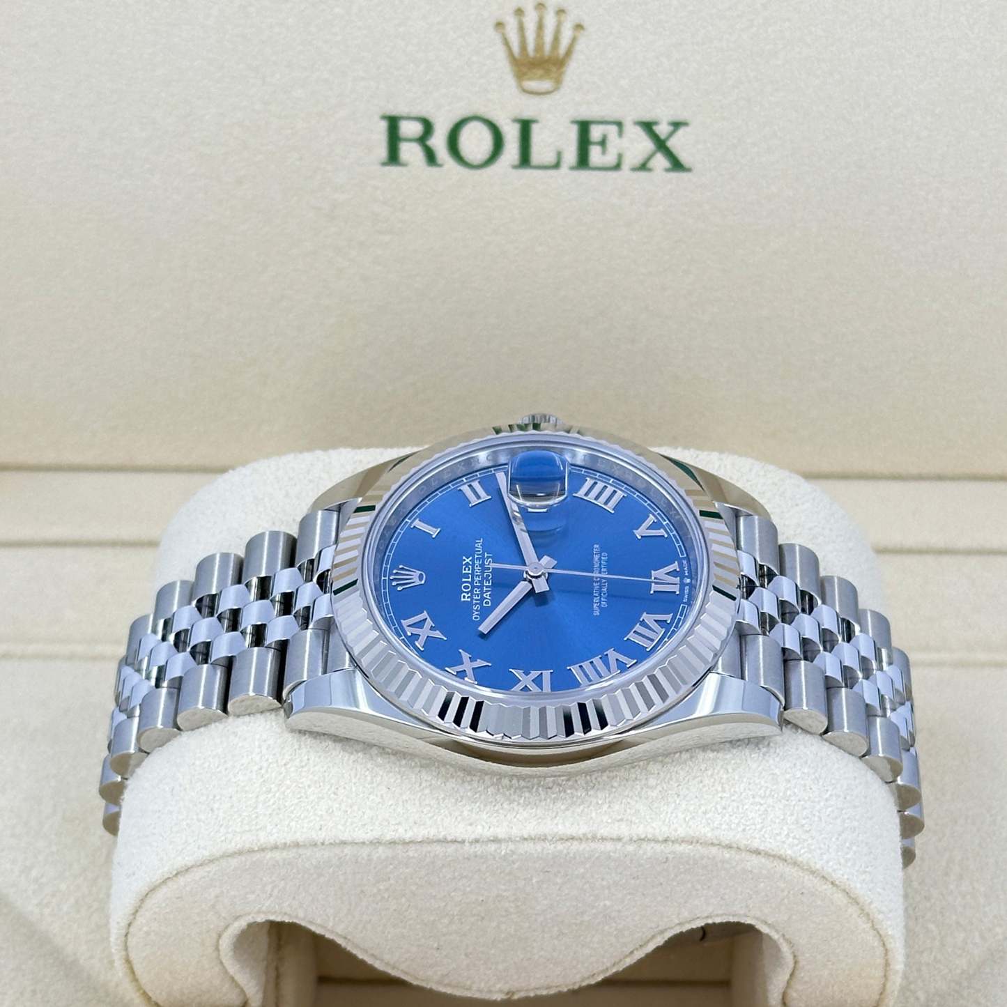 Rolex Datejust 41, Stainless Steel and 18k White Gold, 41mm, Ref# 126334-0026