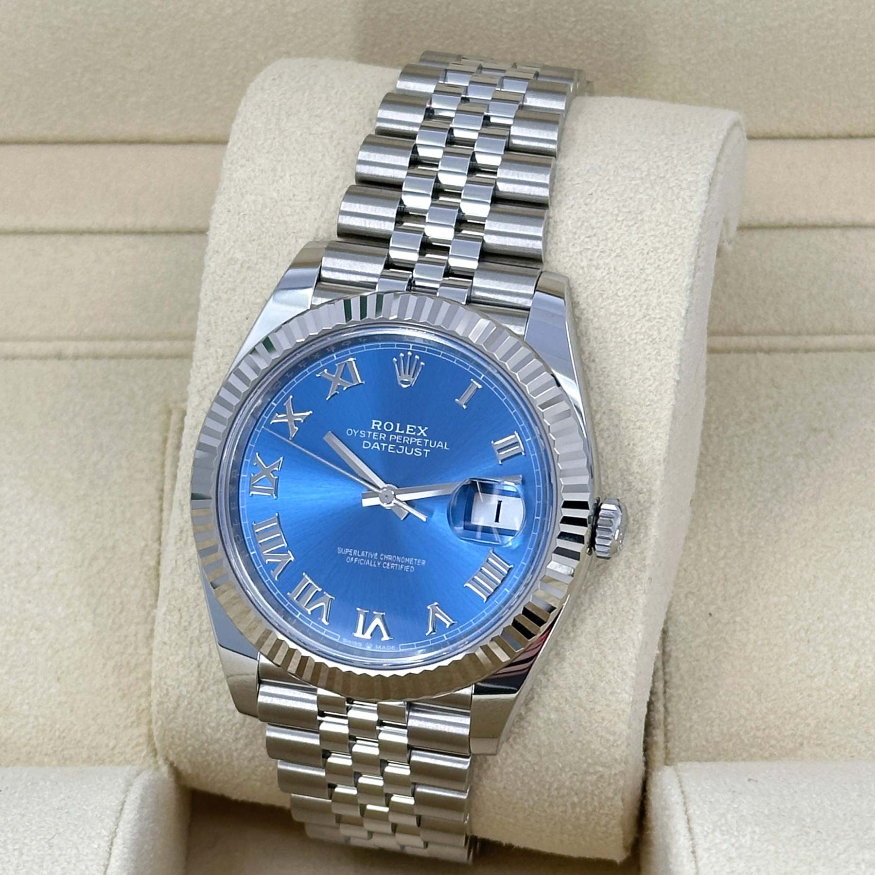 Rolex Datejust 41, Stainless Steel and 18k White Gold, 41mm, Ref# 126334-0026