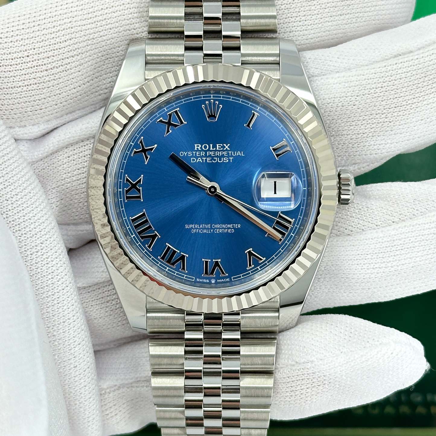 Rolex Datejust 41, Stainless Steel and 18k White Gold, 41mm, Ref# 126334-0026