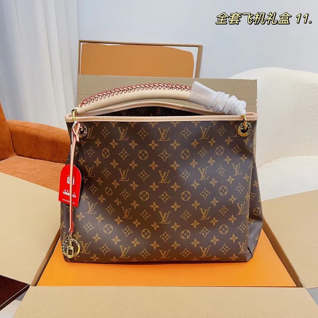 L Monogram Canvas Artsy MM M40259