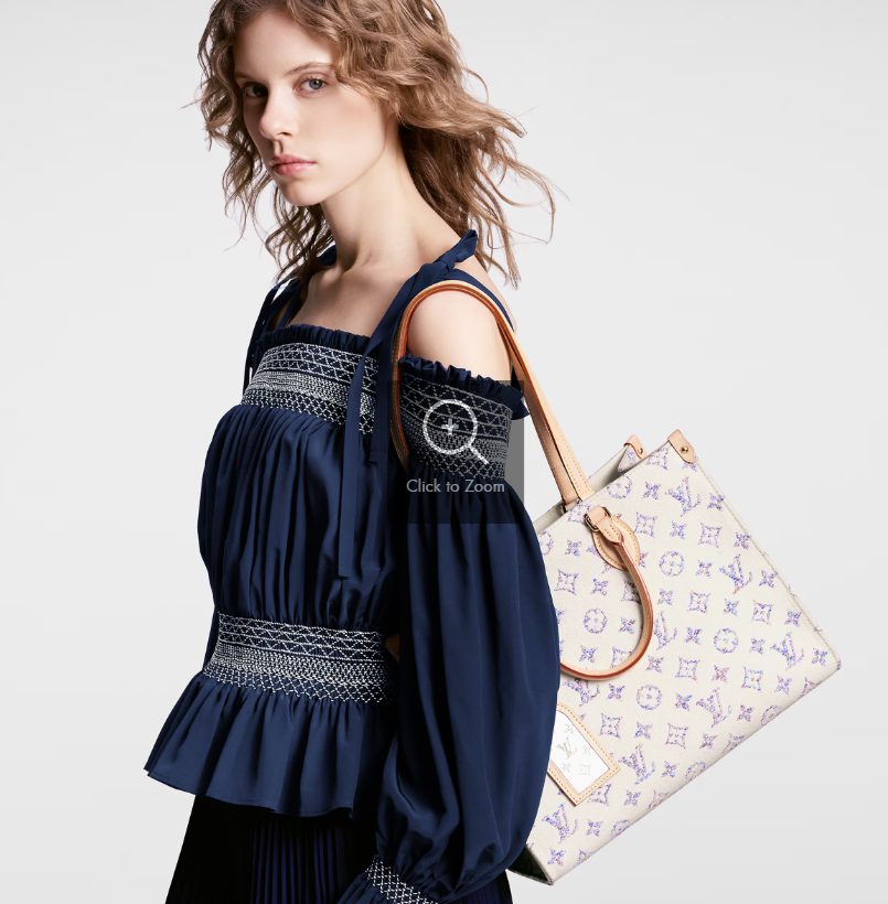 Louis M24708 OnTheGo MM bag size: 35 x 27 x 14 cm