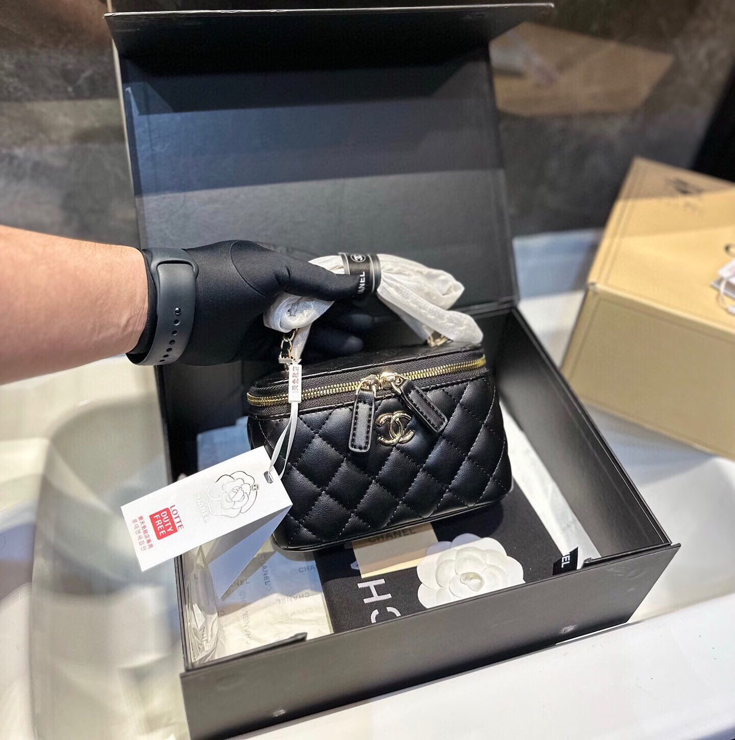 CC new arrival box bag size: 18*12 cm