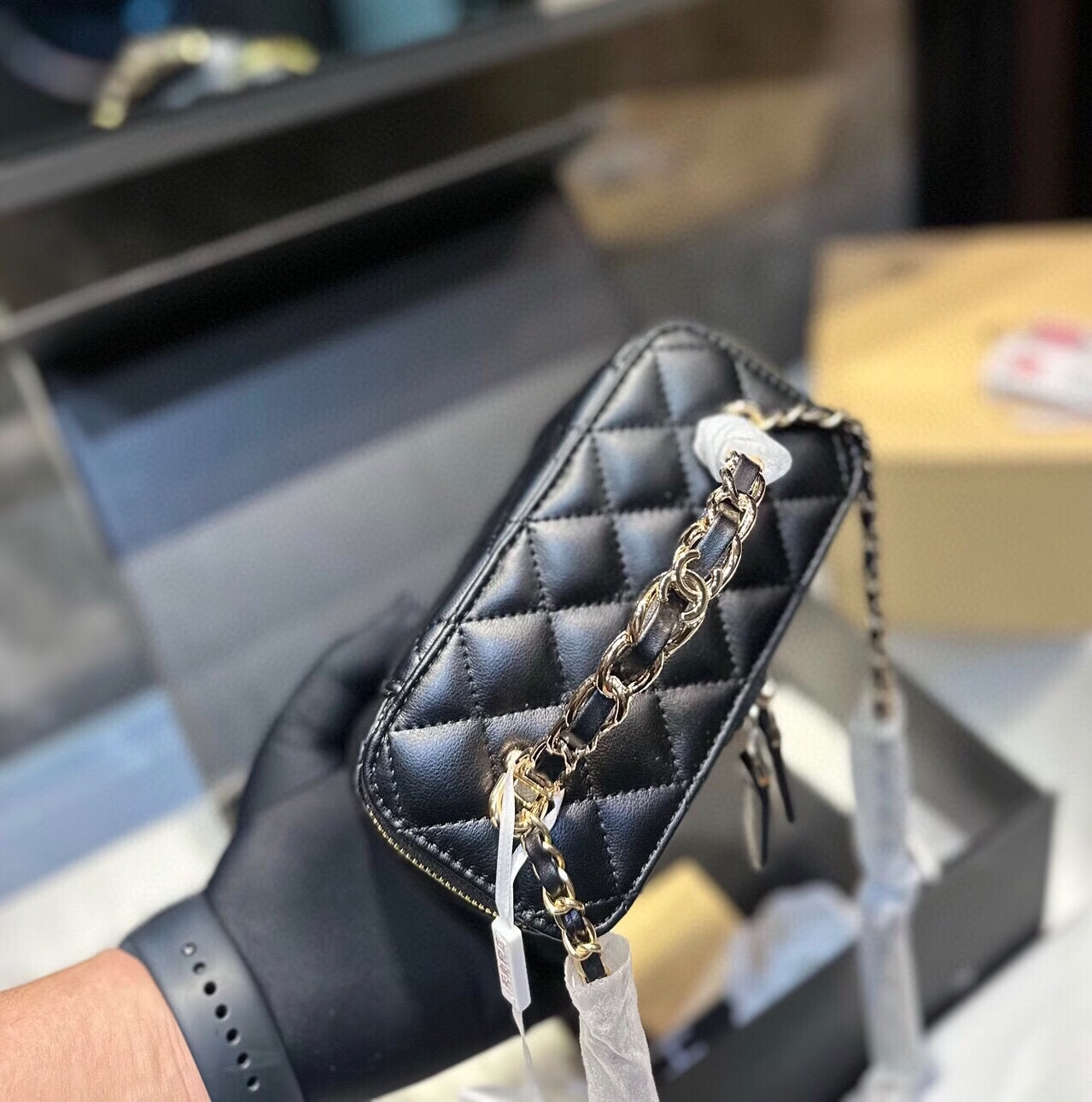 CC new arrival box bag size: 18*12 cm