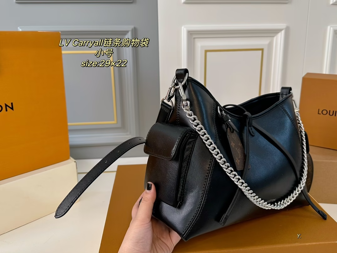 louis-new-arrival-dark-cargo-carryall-bag-size-29-22-cm-3638