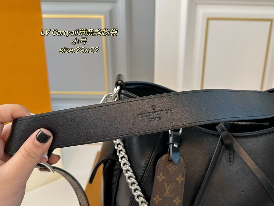 louis-new-arrival-dark-cargo-carryall-bag-size-29-22-cm-3638