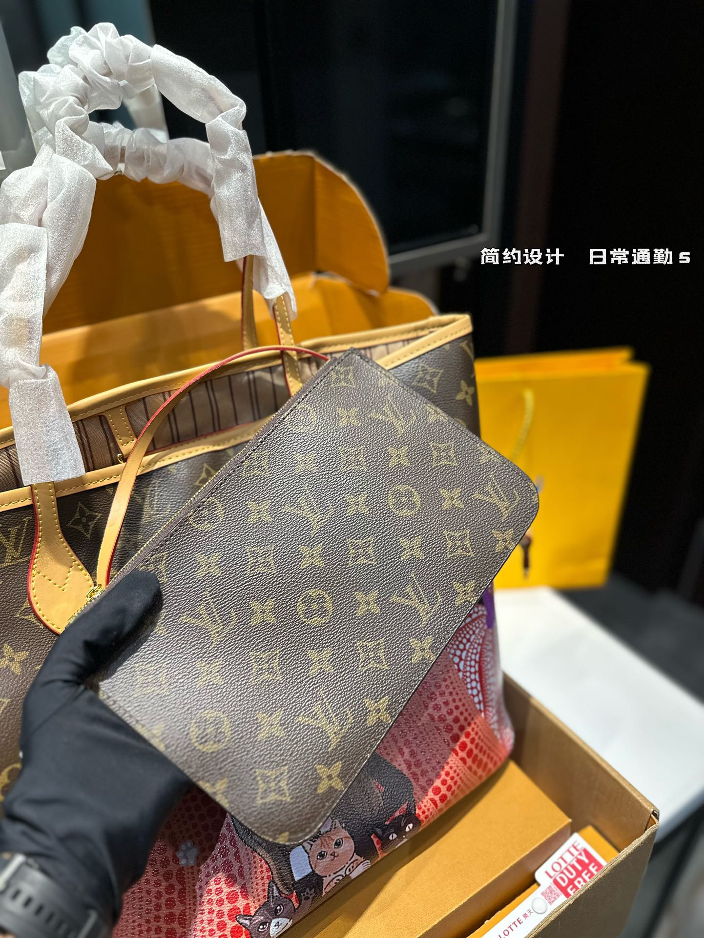 louis new arrival tote neverfull bag size: 33*29 cm