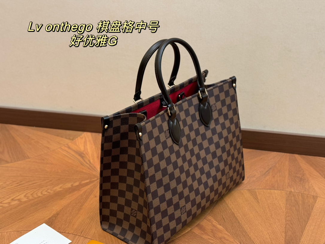 Louis new arrival onthego tote bag size: 34*26 cm