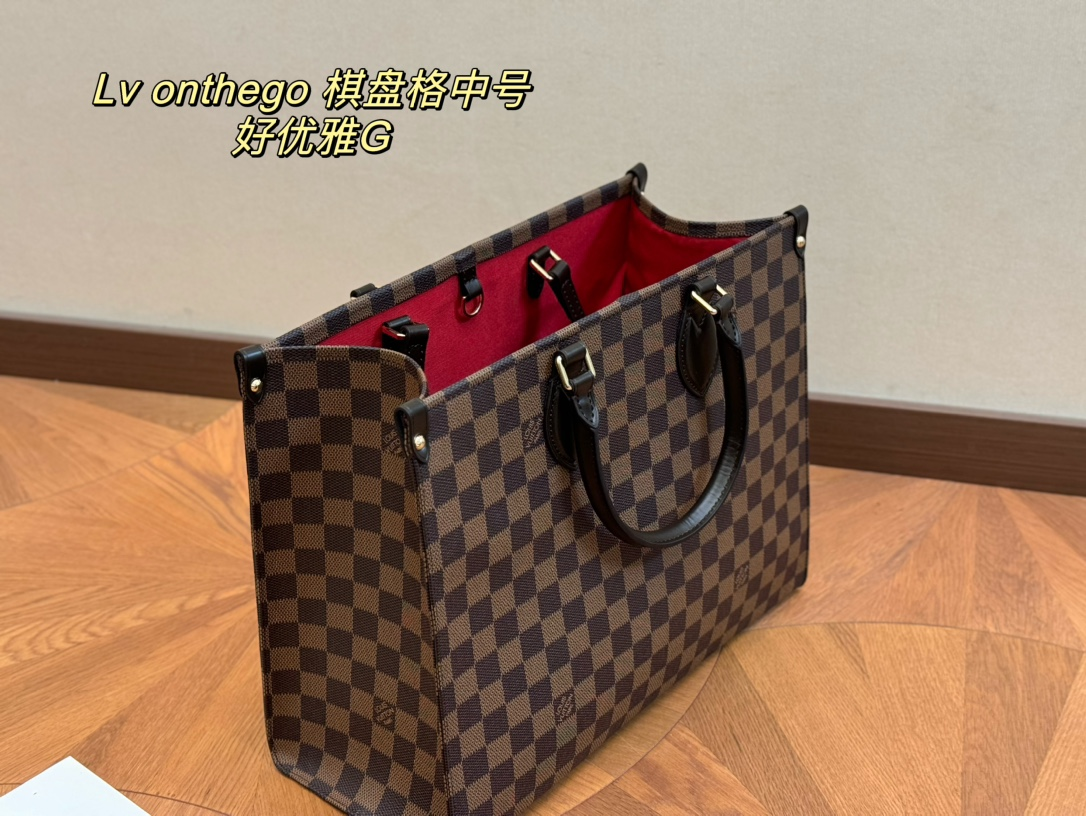 Louis new arrival onthego tote bag size: 34*26 cm
