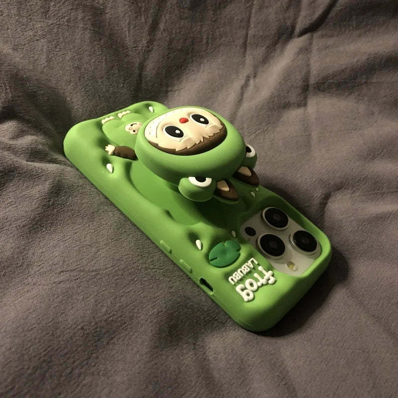 cute-cartoon-labubu-zimomo-silicone-with-stand-brown-pink-iphone-case-6193