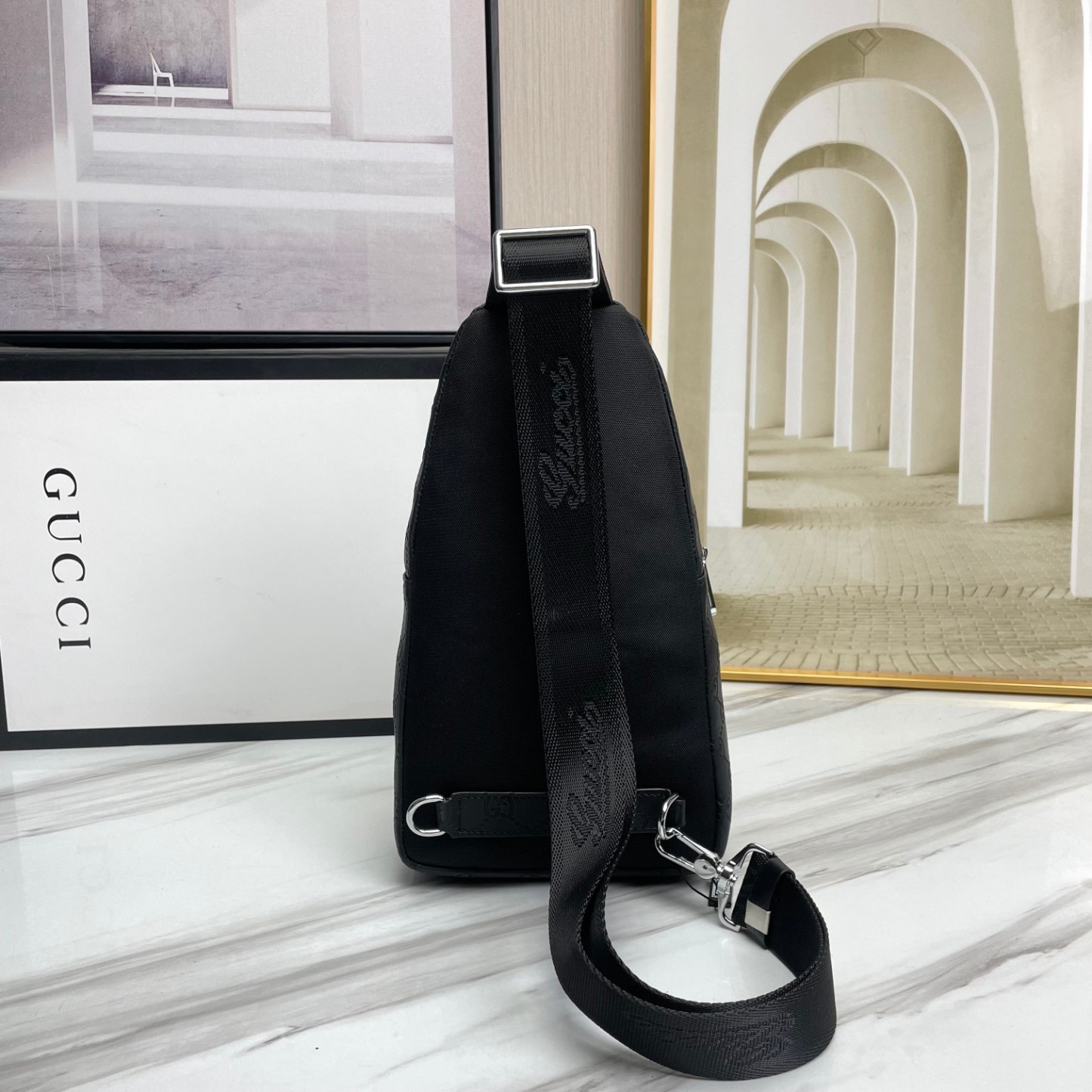 GG new arrival men bag size : 17x30x8 cm