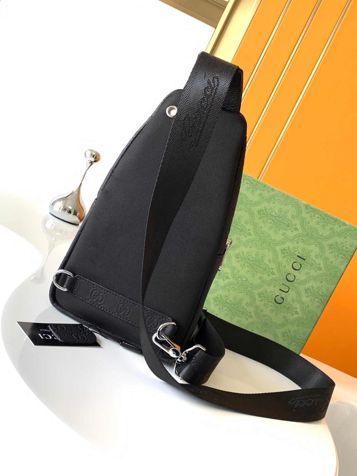 GG new arrival men bag size : 16.5x30x6 cm