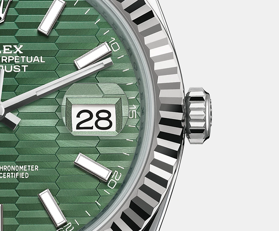 Rolex Datejust 41mm, Oystersteel and 18k White Gold, Ref# 126334-0029