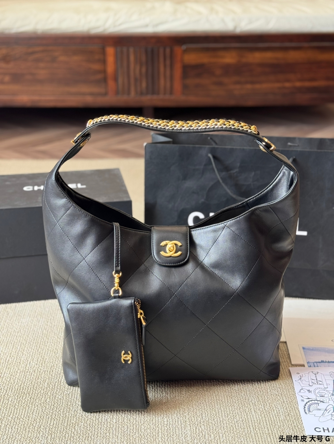 Cc new arrival 25P hono bag size: 35*30 cm