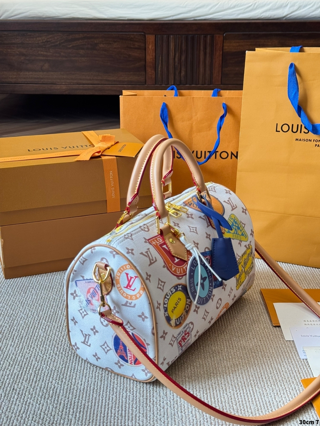 Louis new arrival fight mode speedy bag size: 30 cm