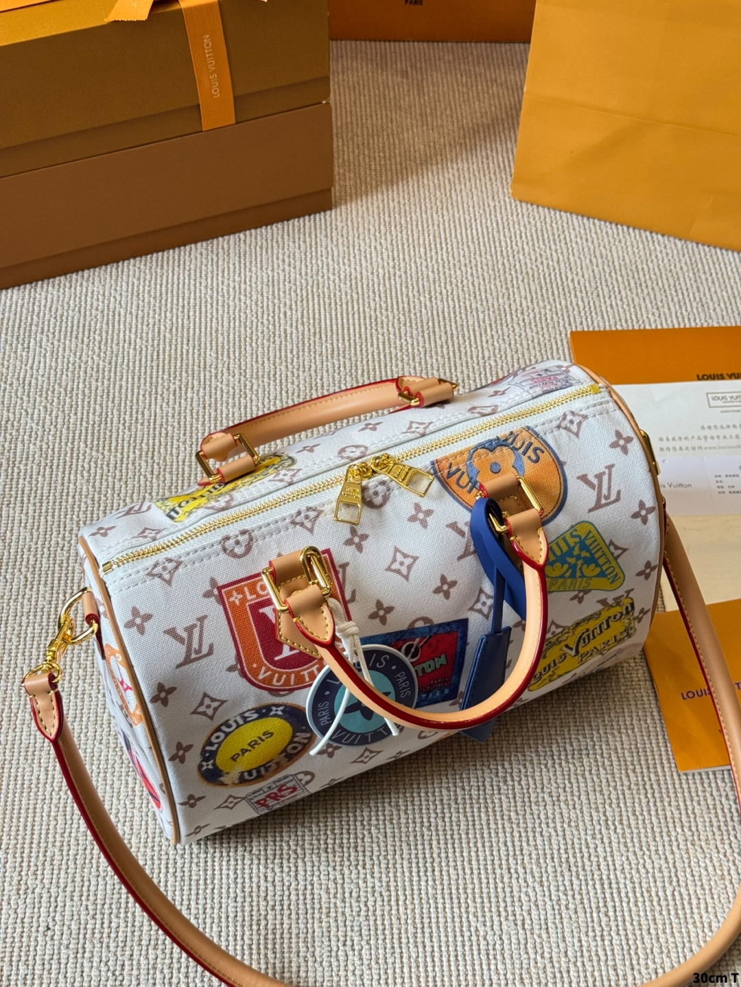 Louis new arrival fight mode speedy bag size: 30 cm