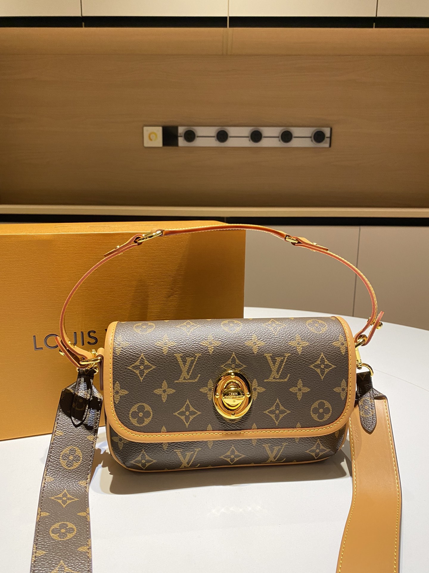 Louis new arrival 2024 bag size: 22x14x8 cm