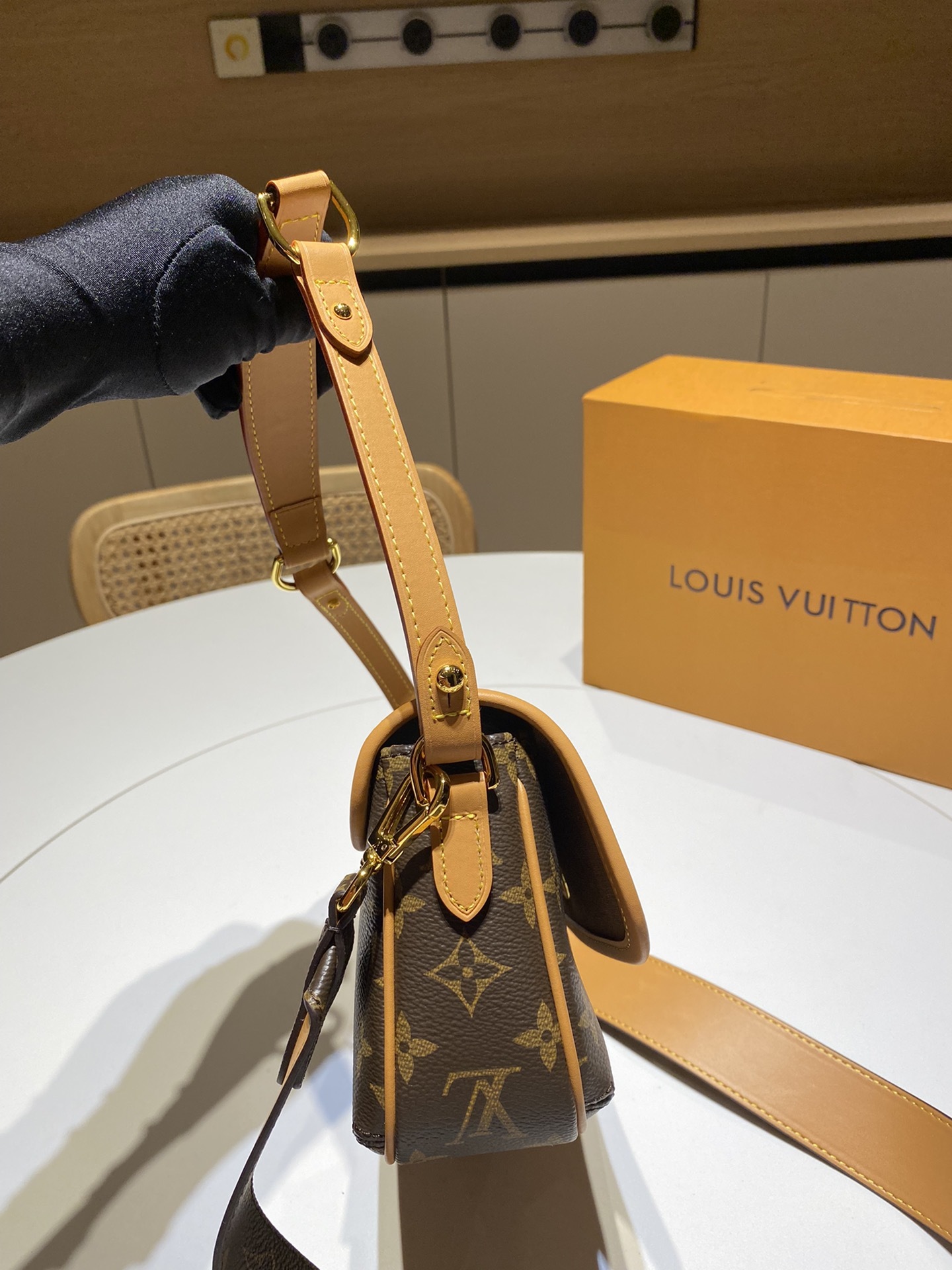 Louis new arrival 2024 bag size: 22x14x8 cm