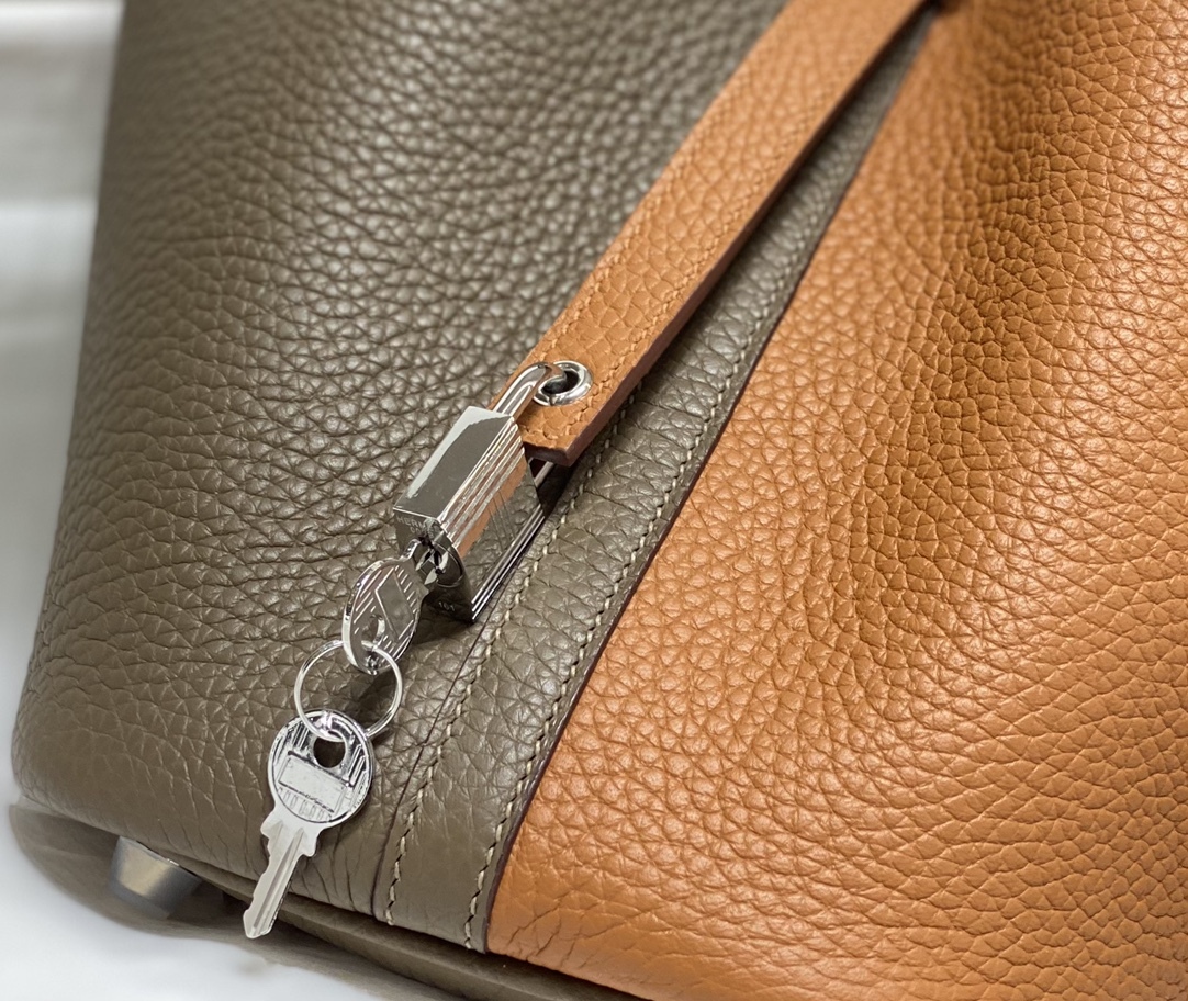 Her new arrival picotin togo leather 02 size: 18 cm